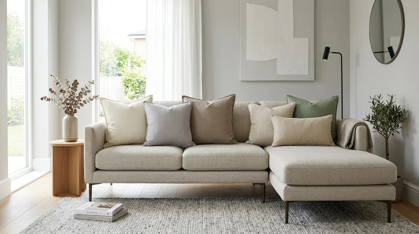 Styling with Plain Cushion Covers | Kumperi