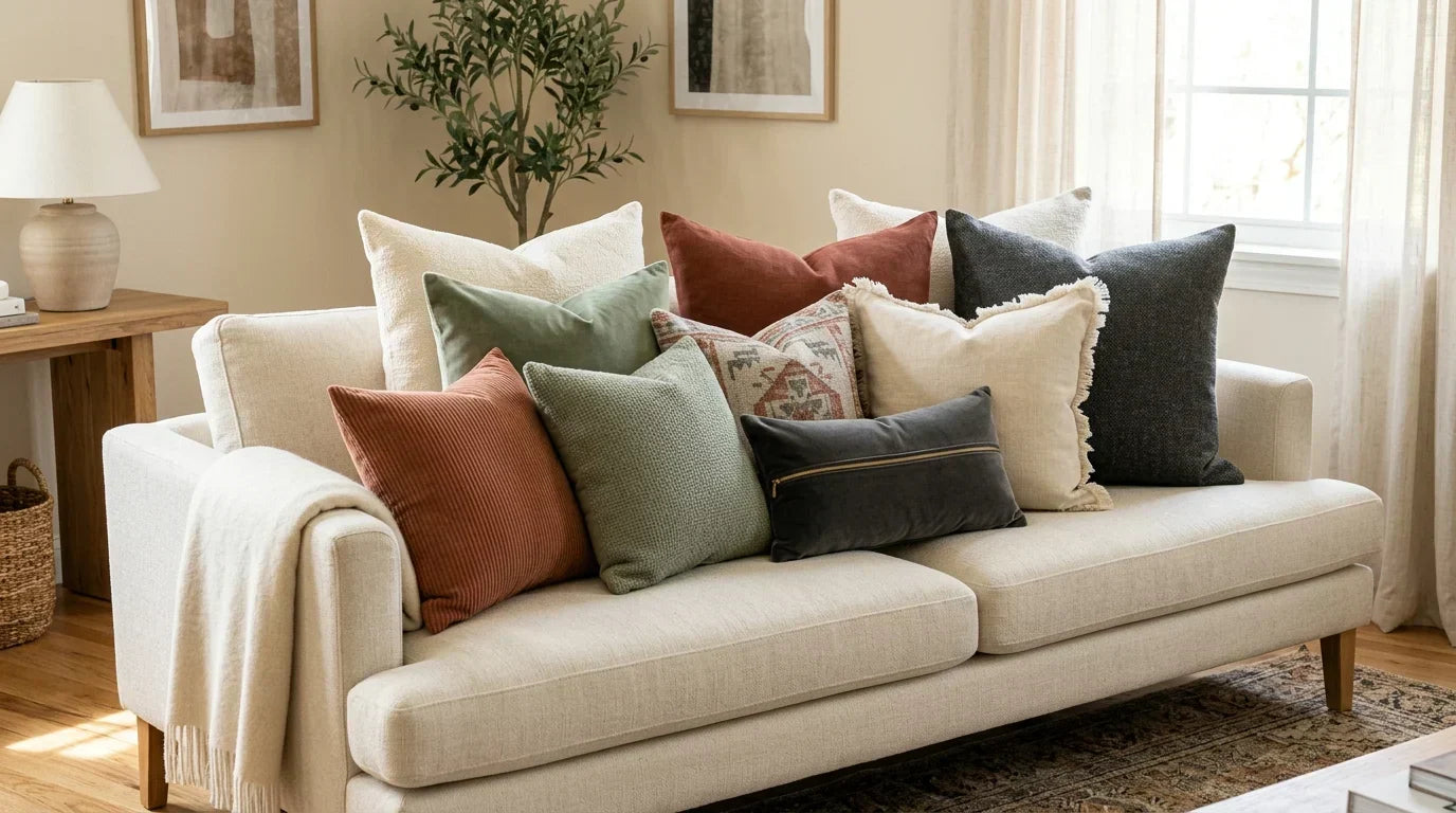 How to Style and Arrange Cushions Like an Interior Designer