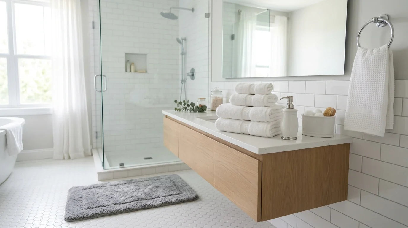 Kumperi Bath Sets Guide | Coordinated Bathroom Styling & Materials