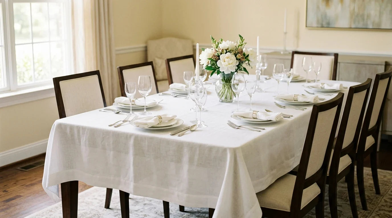Kumperi Tablecloths Guide | Sizing, Materials & Styling for Events