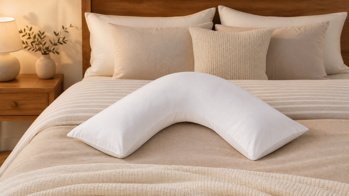 V-Shaped Pillowcases