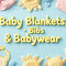 Baby Blankets, Bibs & Babywear