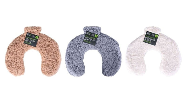 Bright & Homely Soft Fleece Hot Water Bottle | Cosy & Durable - Kumperi