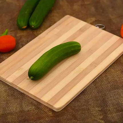 Londoner Compact 30x20x1.7 cm Wood Cutting Board | Anti-Bacterial Kitchen Chopping Block - Kumperi