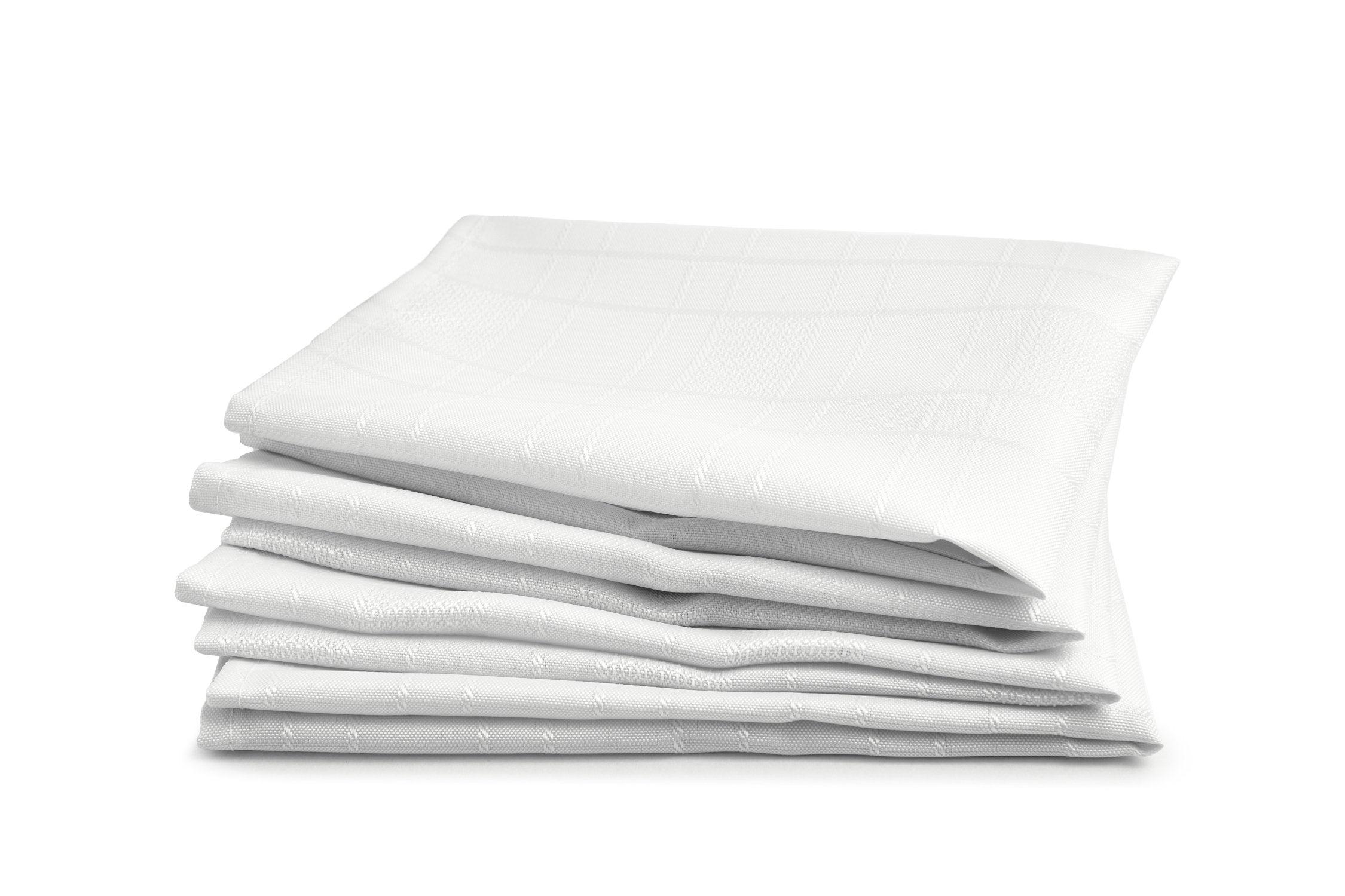 Chequers Tablecloth White | 60x84" | Fine Dining | Kumperi