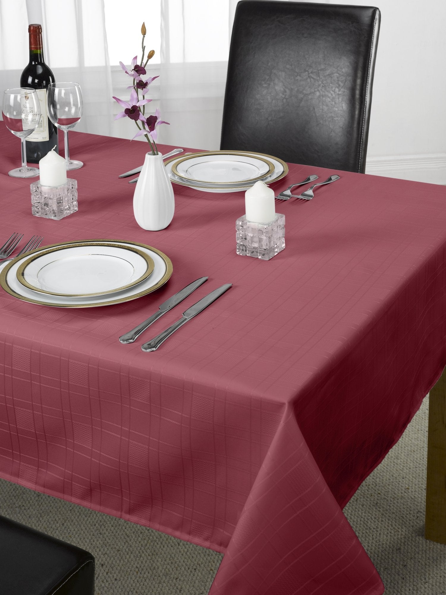 Chequers Tablecloth Wine | 60x84" | Fine Dining | Kumperi