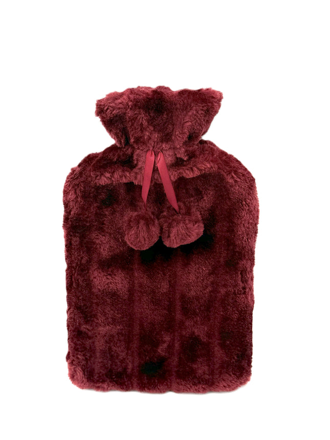 Bright & Homely Luxury Faux Fur Hot 2L Water Bottle – Soft, Plush, and Stylish - Kumperi