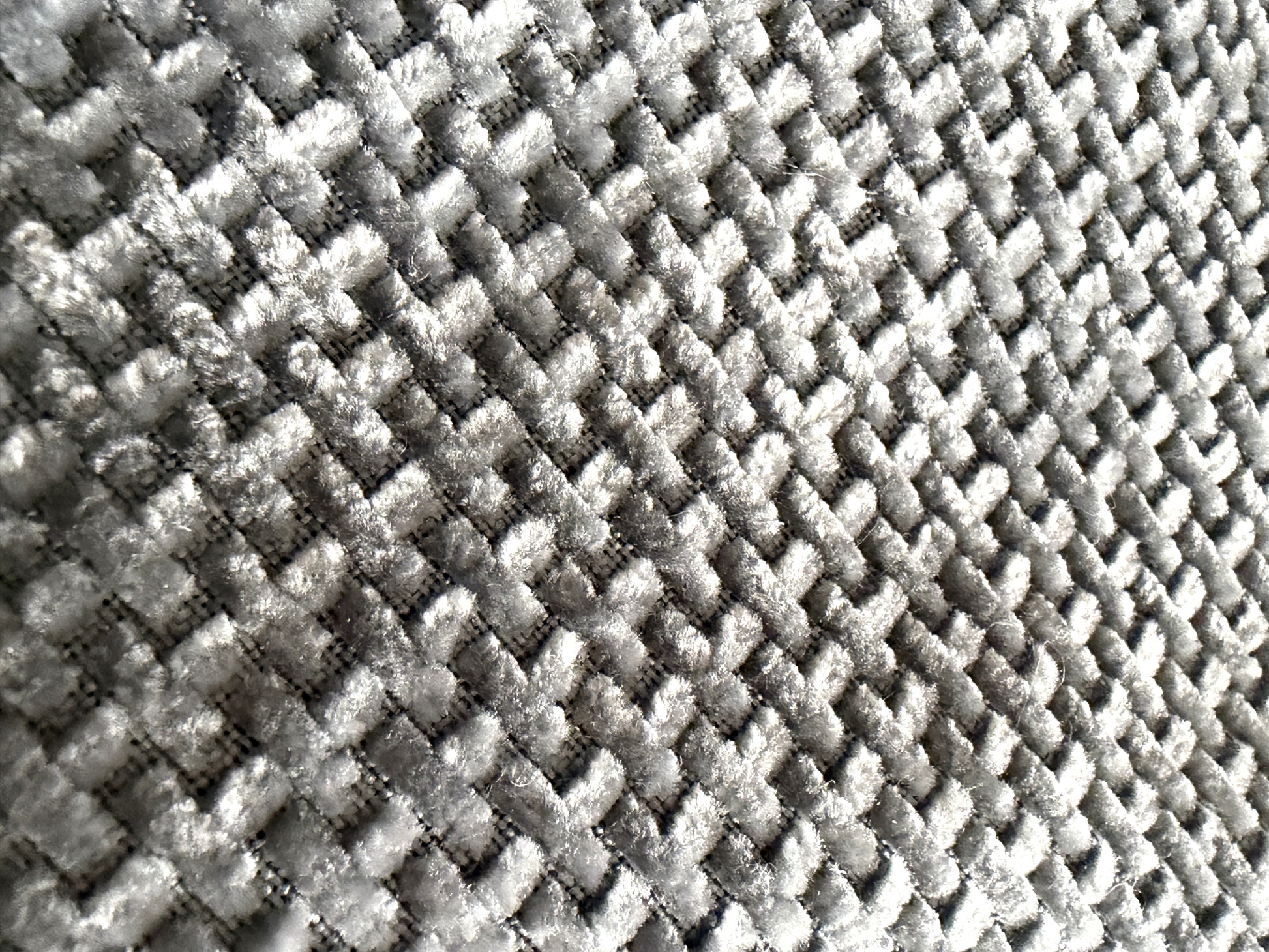 Portland Cushion Cover | Silver | 43x43cm | Woven Texture | Kumperi