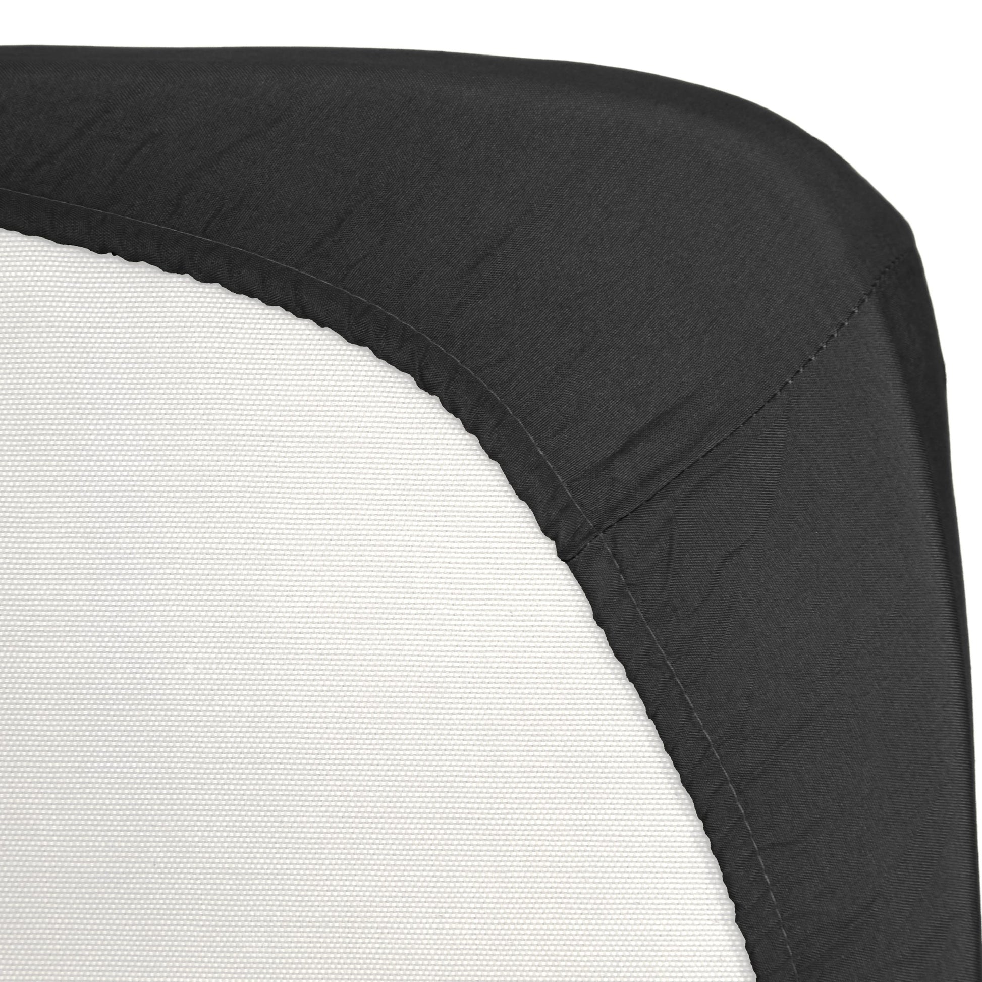 Lyla King Fitted Sheet | Black | Non Iron | Kumperi