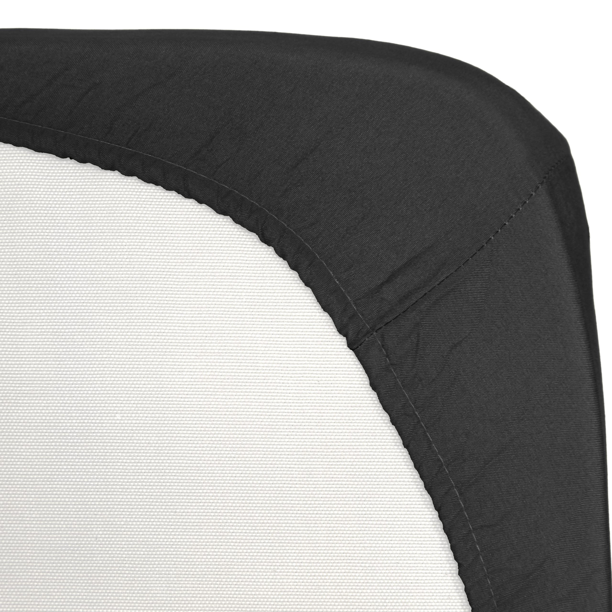 Lyla King Fitted Sheet | Black | Non Iron | Kumperi