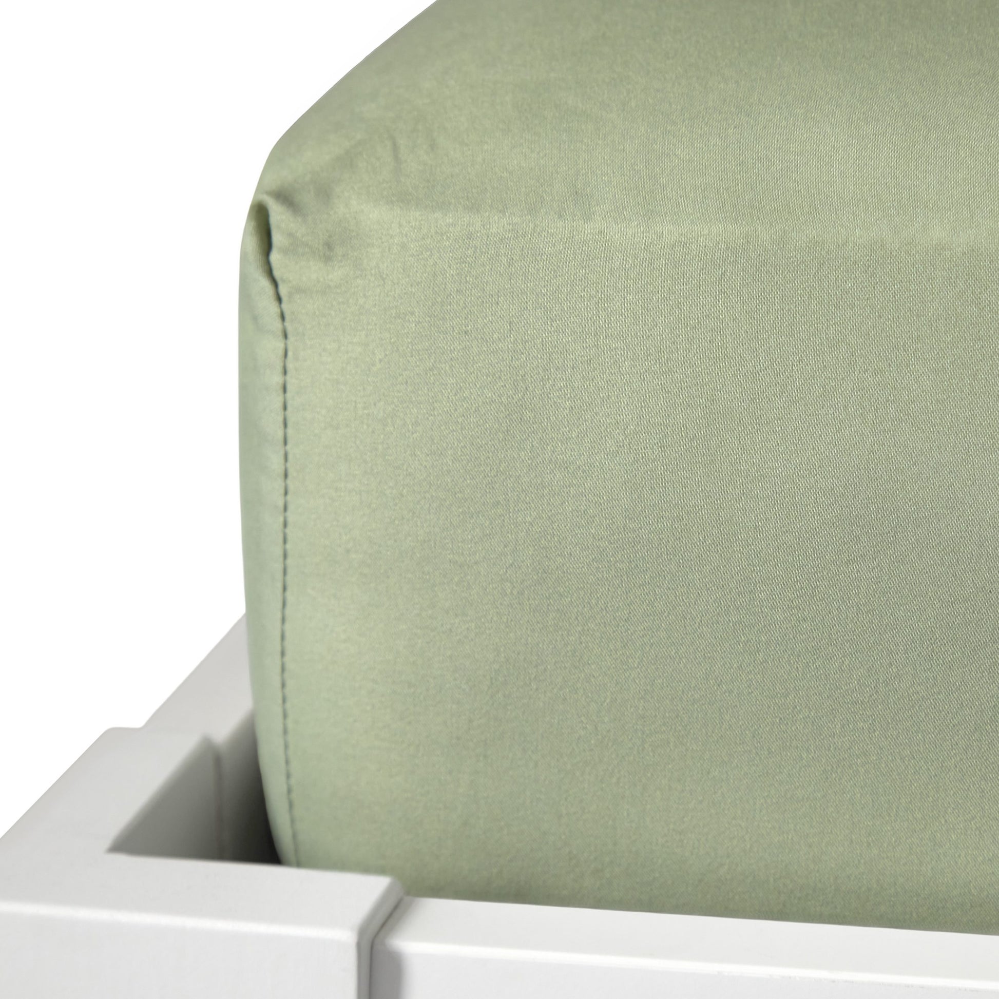 Lyla Double Fitted Sheet | Olive Green | Non Iron | Kumperi
