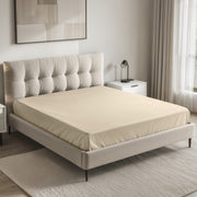 Lyla Fitted Sheet | Stone | Available Now | Non Iron | Kumperi