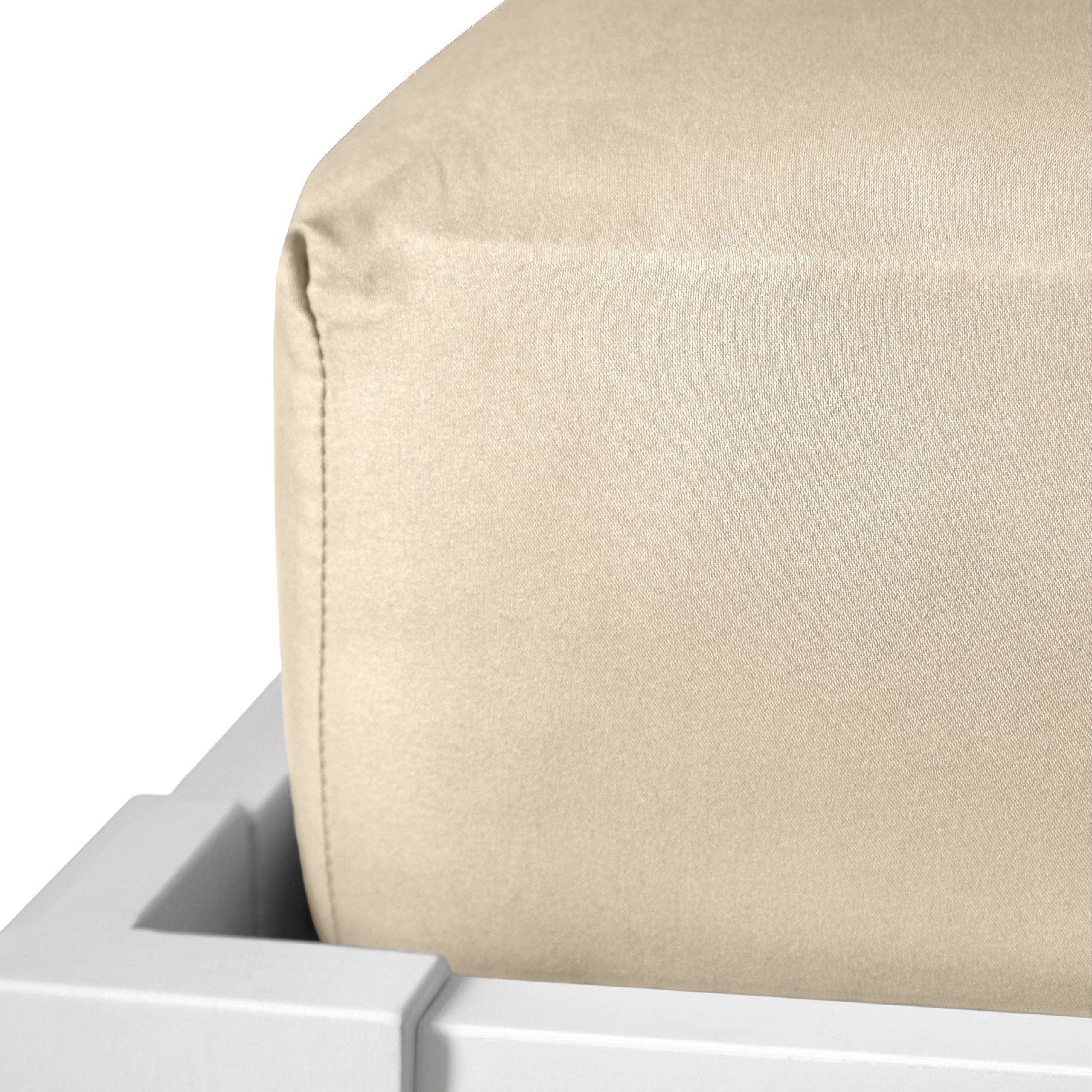 Lyla Fitted Sheet | Stone | Available Now | Non Iron | Kumperi