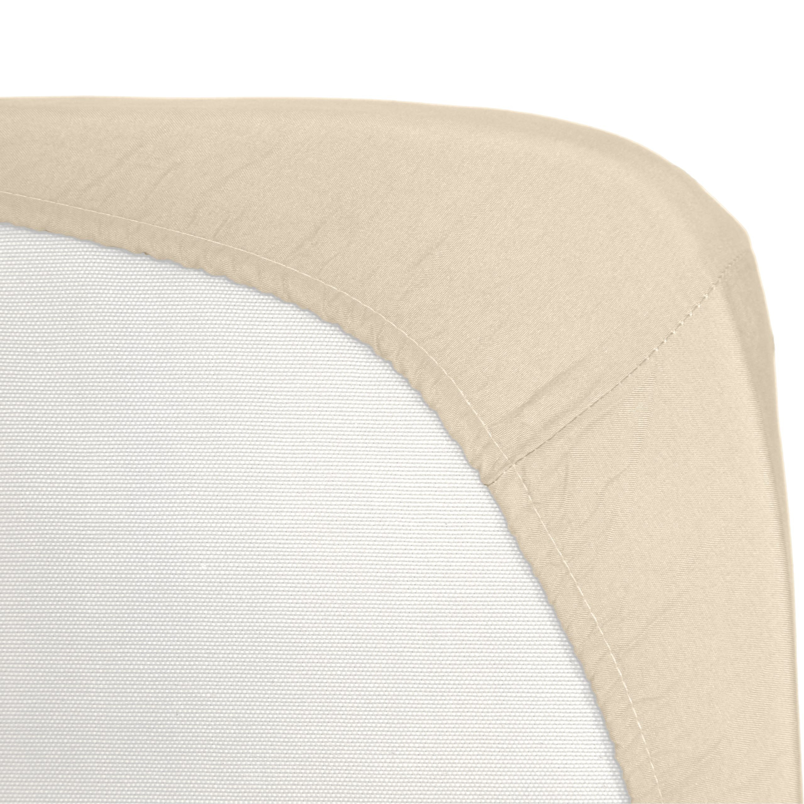 Lyla Fitted Sheet | Stone | Available Now | Non Iron | Kumperi