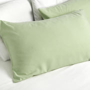 Lyla Pillowcase Pair | Olive | Non-Iron | Kumperi