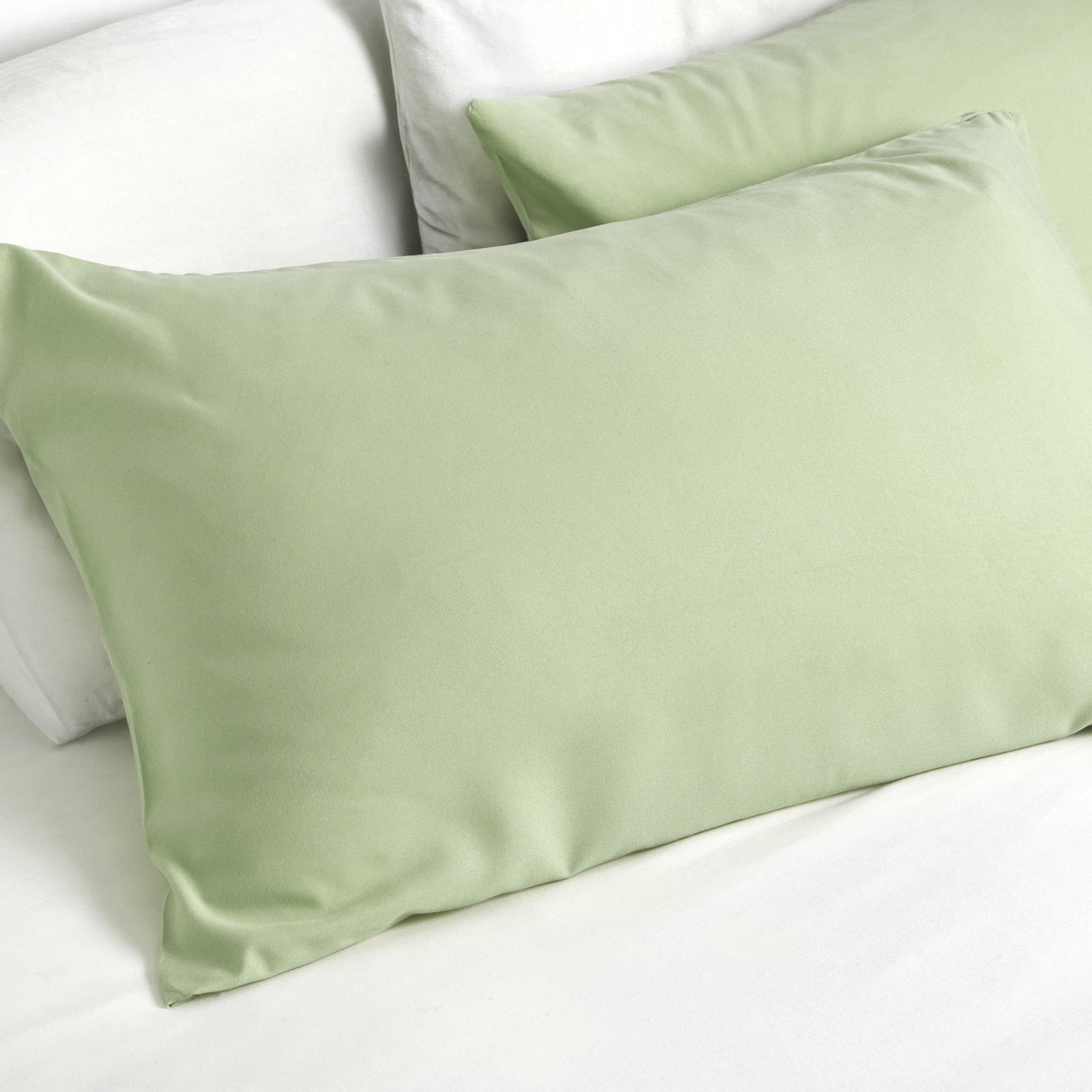 Lyla Pillowcase Pair | Olive | Non-Iron | Kumperi