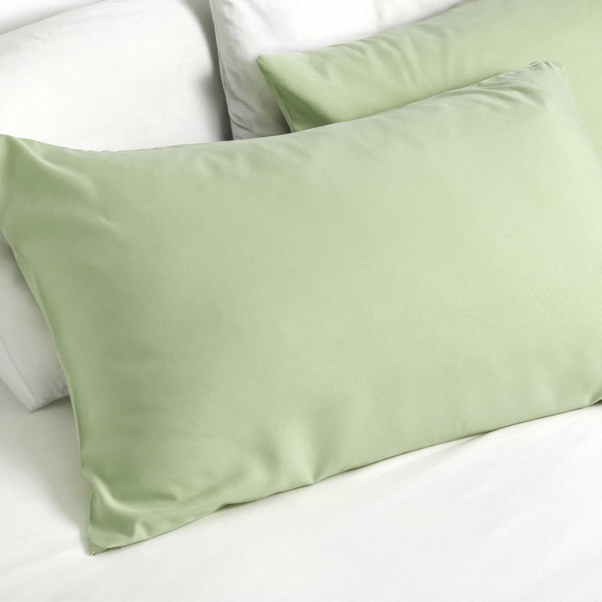 Lyla Pillowcase Pair | Olive | Non-Iron | Kumperi