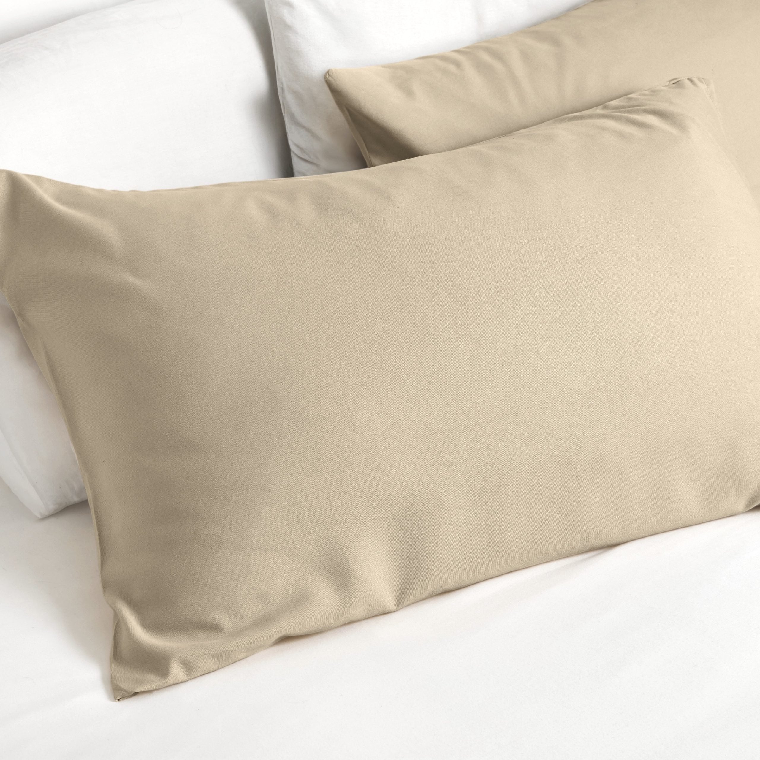 Lyla Pillowcase Pair | Stone | Non Iron | Kumperi