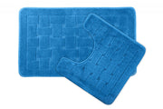 Orkney Super Soft Non Slip Bath Mat and Pedestal Set | Kumperi | 2 Piece | 100% Polypropylene 