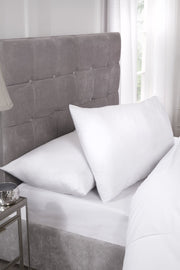 Percale Housewife Pillowcase Pair | White | 50x75cm | Kumperi