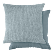 Portland Cushion Cover | Silver | 43x43cm | Woven Texture | Kumperi