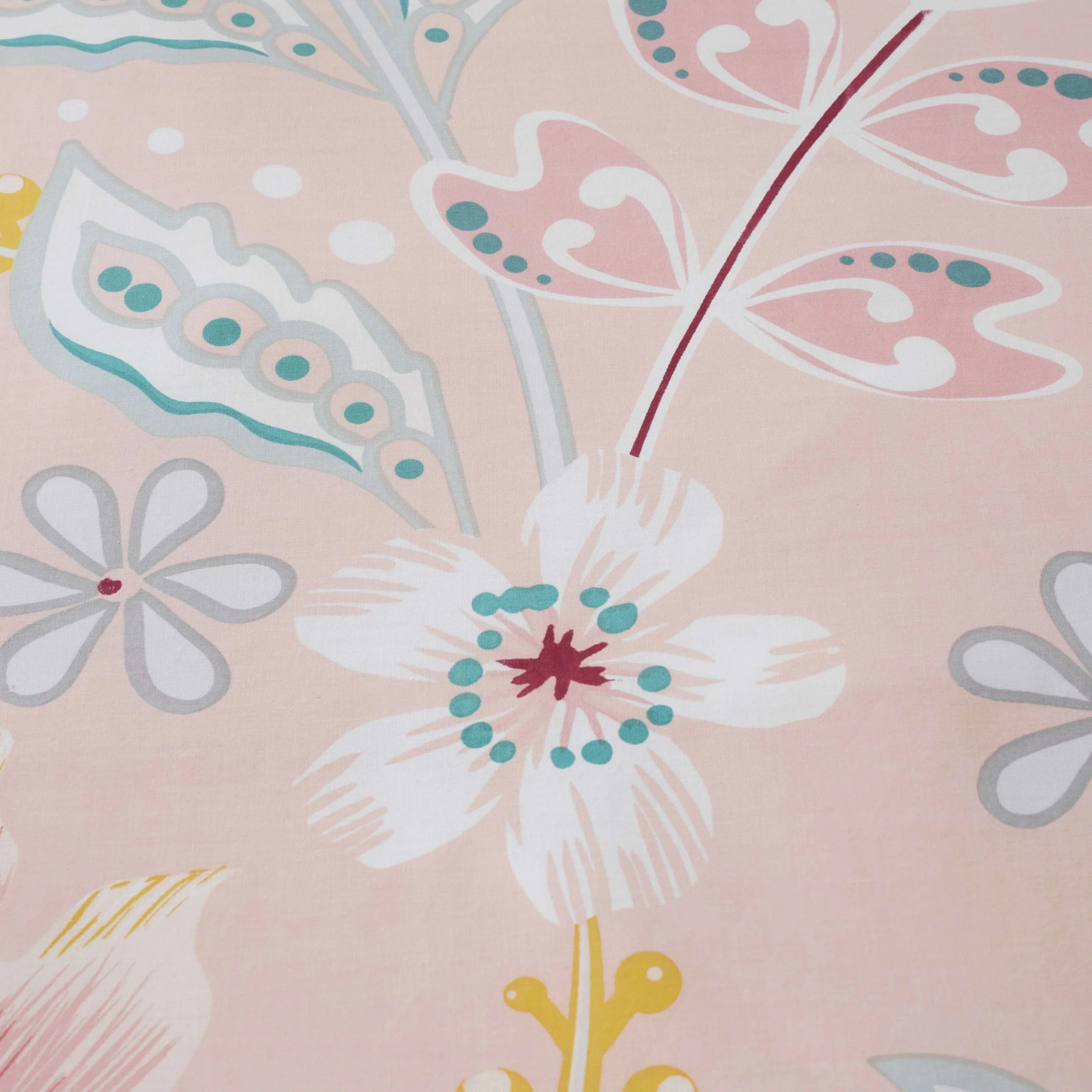 Gaveno Cavailia Stella Paisley Floral King Duvet Cover Set | Blush Pink | Kumperi