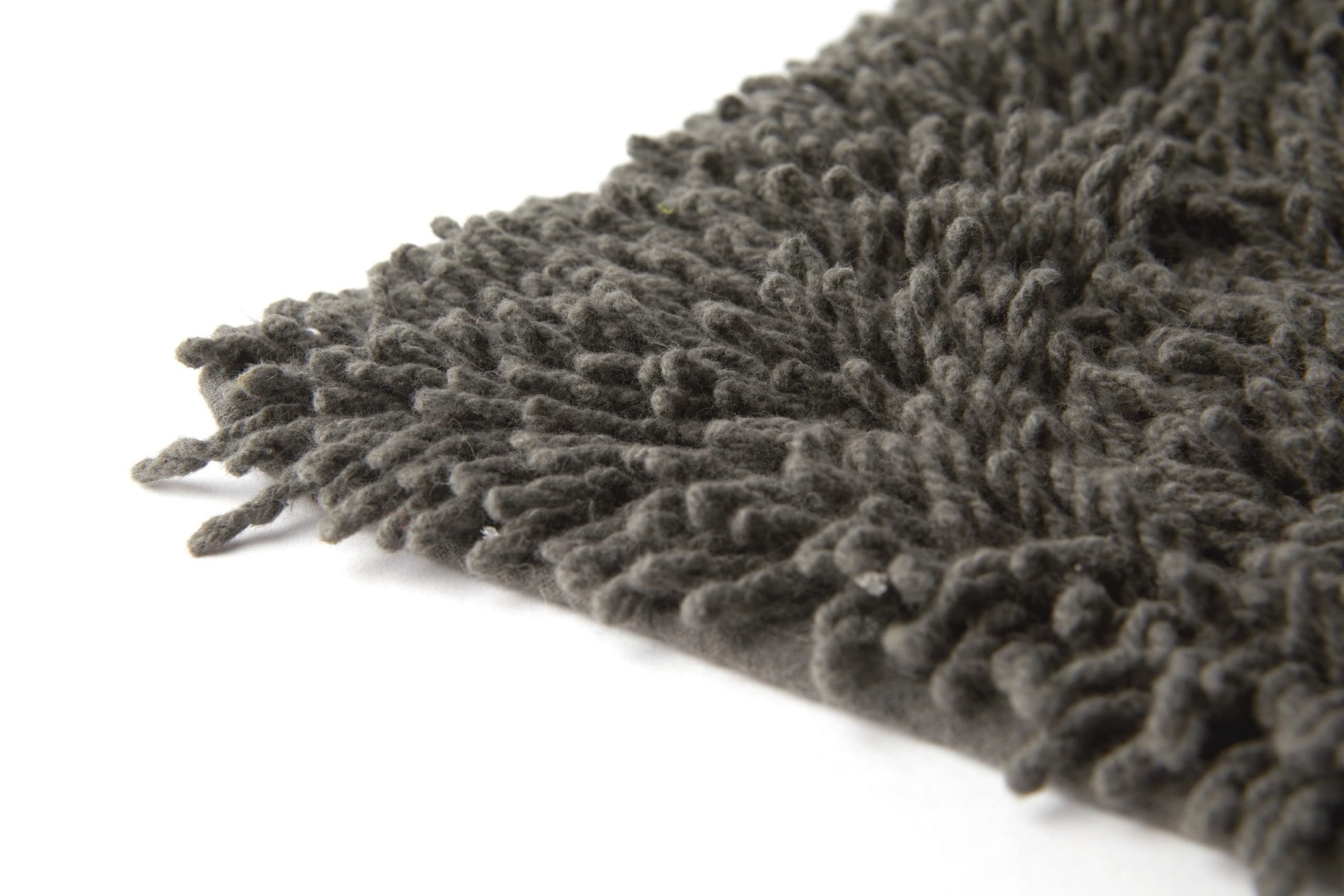 Cotton Loop Twist Bath Mat and Pedestal Set Charcoal | Kumperi | 2 Piece | 100% Cotton 