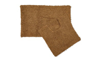 Cotton Loop Twist Bath Mat and Pedestal Set Coffee | Kumperi | 2 Piece | 100% Cotton 