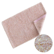 Twinkle Super Soft Bath Mat Blush Pink | Kumperi | 50x80cm | Metallic Shaggy Pile 