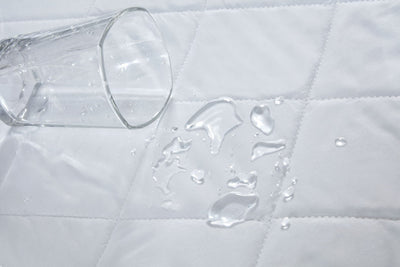 Waterproof Quilted Mattress Protector White