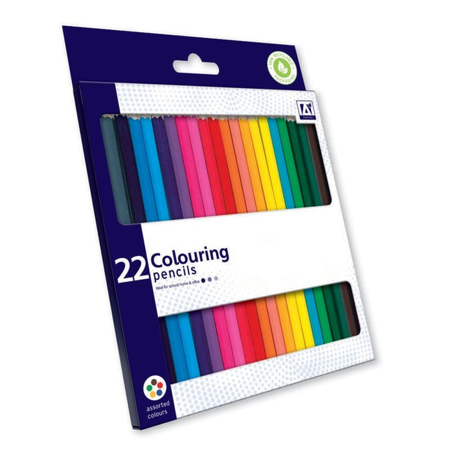 ANKER PENCILS COLOURING 22 Set - High-Quality Coloured Pencils for Artists | KUMPERI