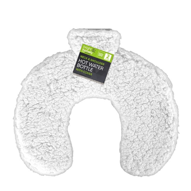 Bright & Homely Soft Fleece Hot Water Bottle | Cosy & Durable - Kumperi