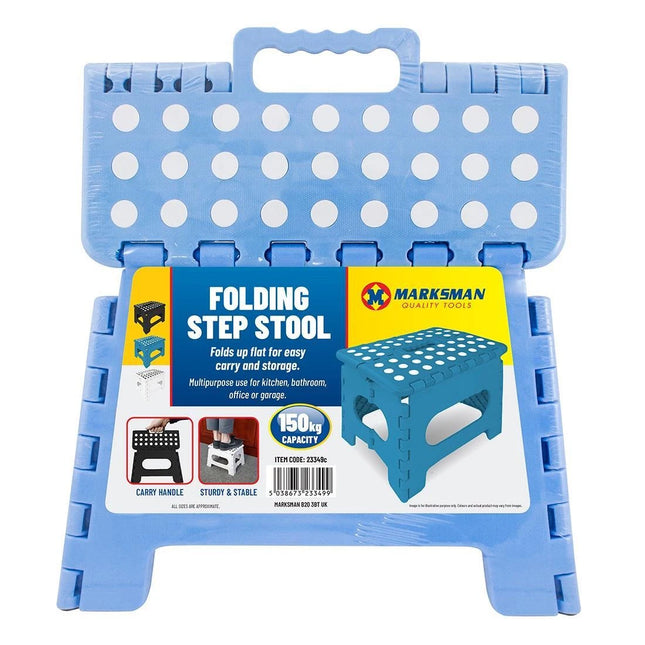 Marksman Folding Stool 29x22x22cm - Portable Compact Seating - Kumperi